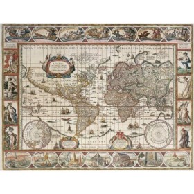 Puzzle Harta Lumii 1650, 2000 Piese Ravensburger - 1